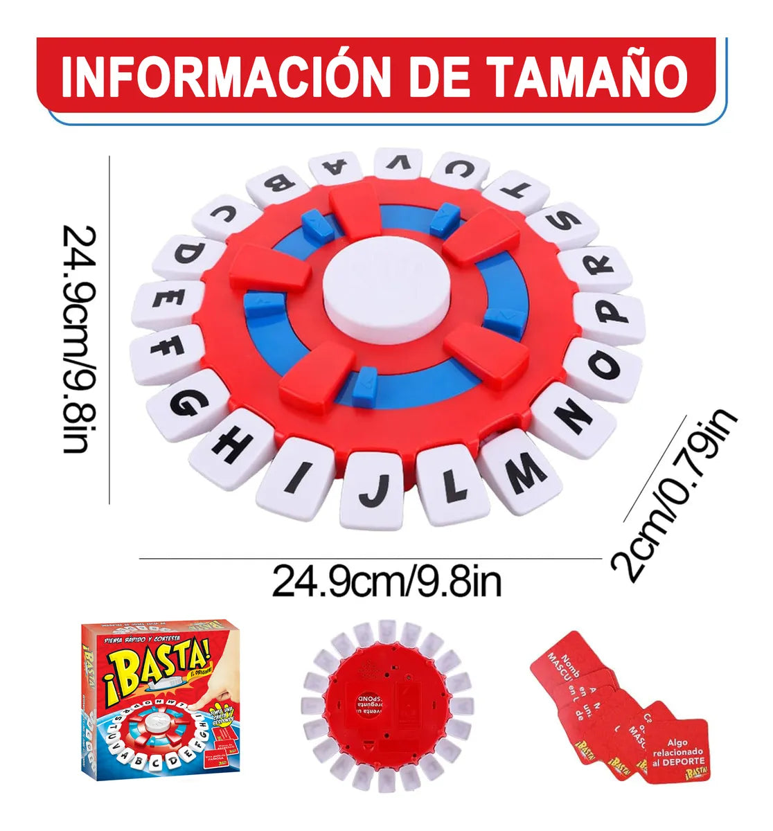 Juego Basta Interactivo y Divertido + Envío Gratis