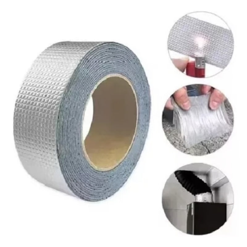 Cinta Adhesiva Impermeable Súper Resistente – ¡Sella y Protege al Instante! 5MTS