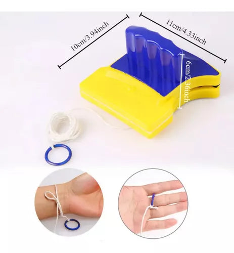 Limpiador De Vidrio Magnético Doble